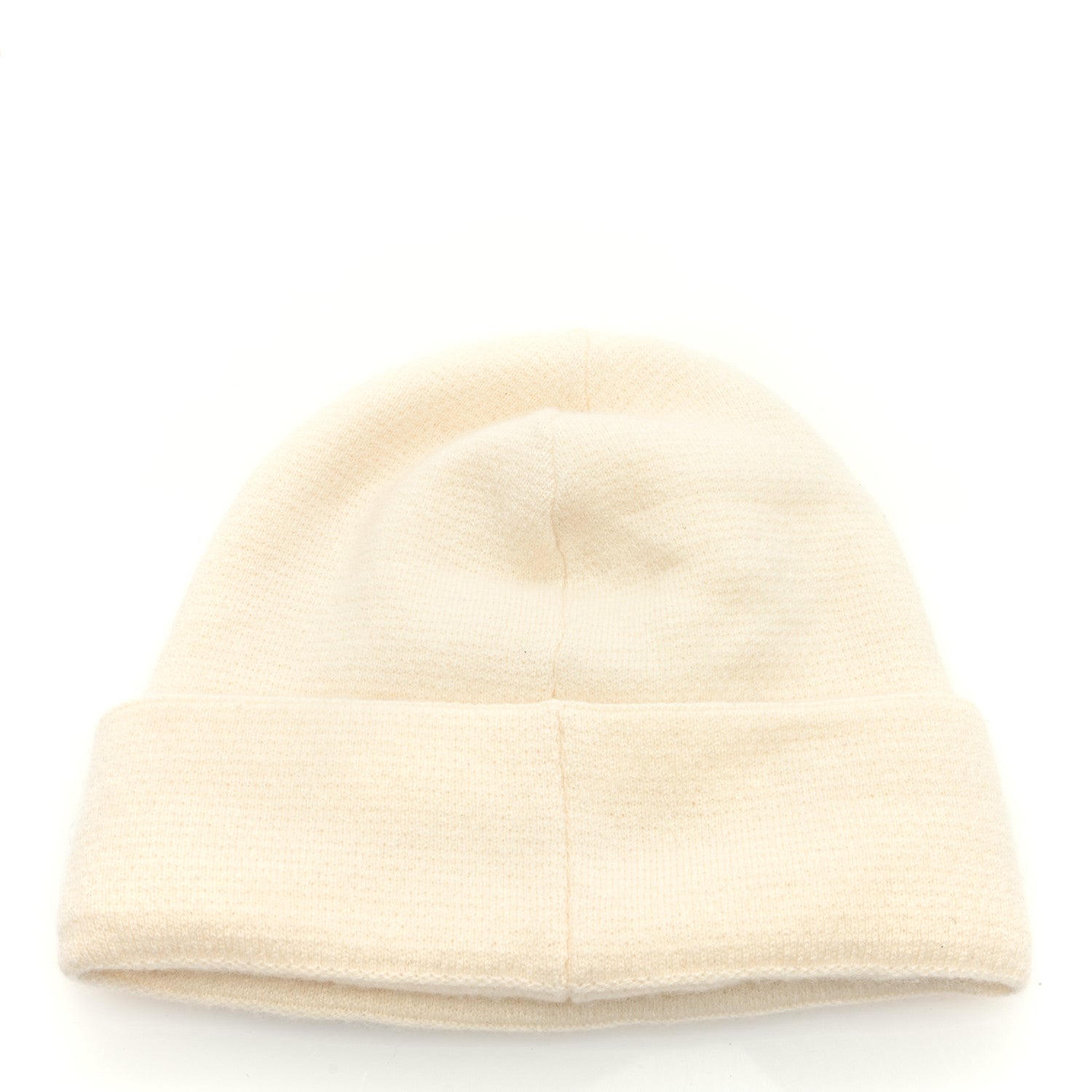 Chanel Cashmere CC Beanie Hat White Pink 3 of 5