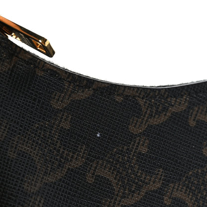 Celine Triomphe Canvas Calfskin Ava Shoulder Bag Tan 9 of 9
