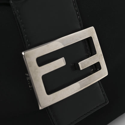 Fendi Nylon Baguette Bag Black 12 of 12