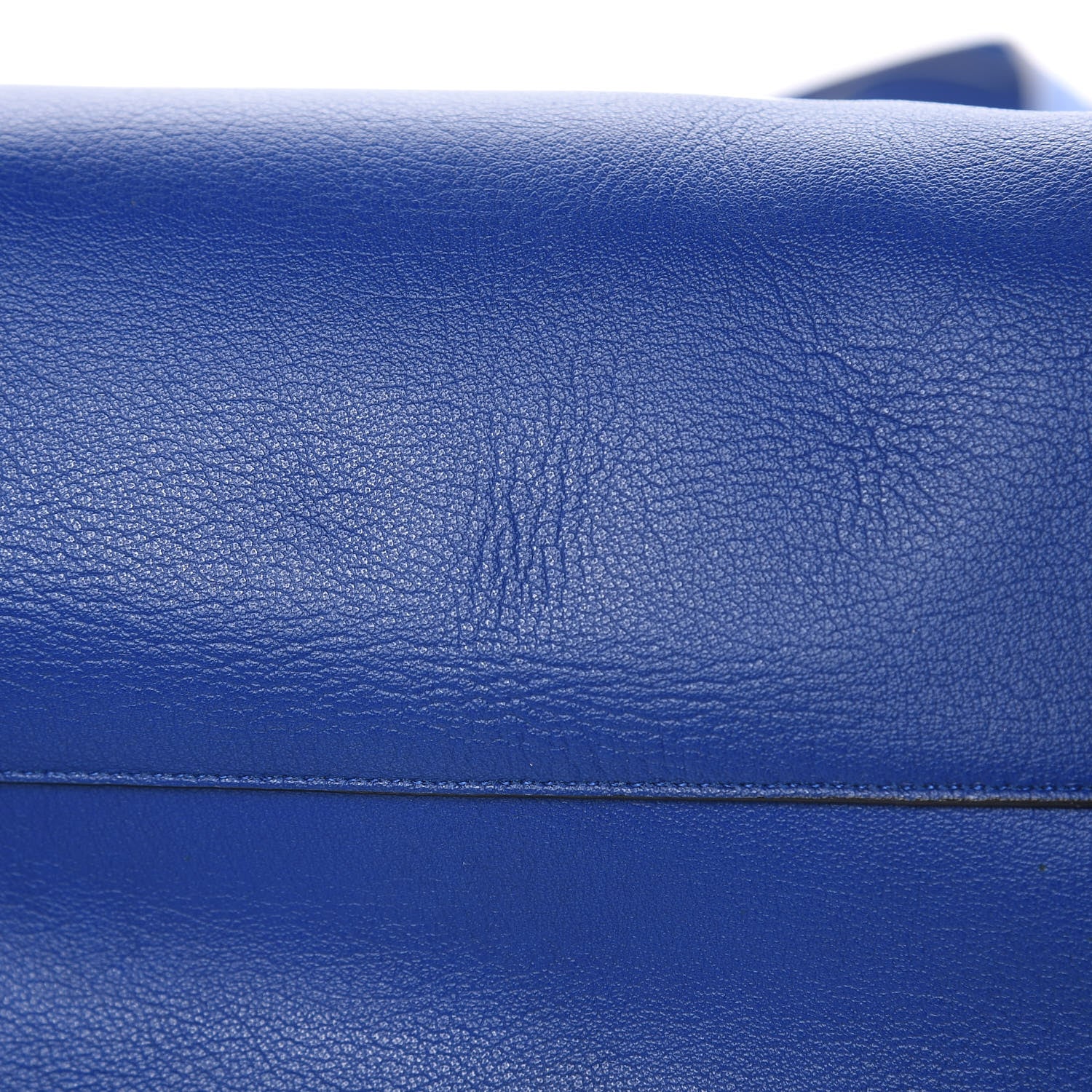 Saint Laurent Calfskin Large Shopping Tote Ultramarine 9 of 12
