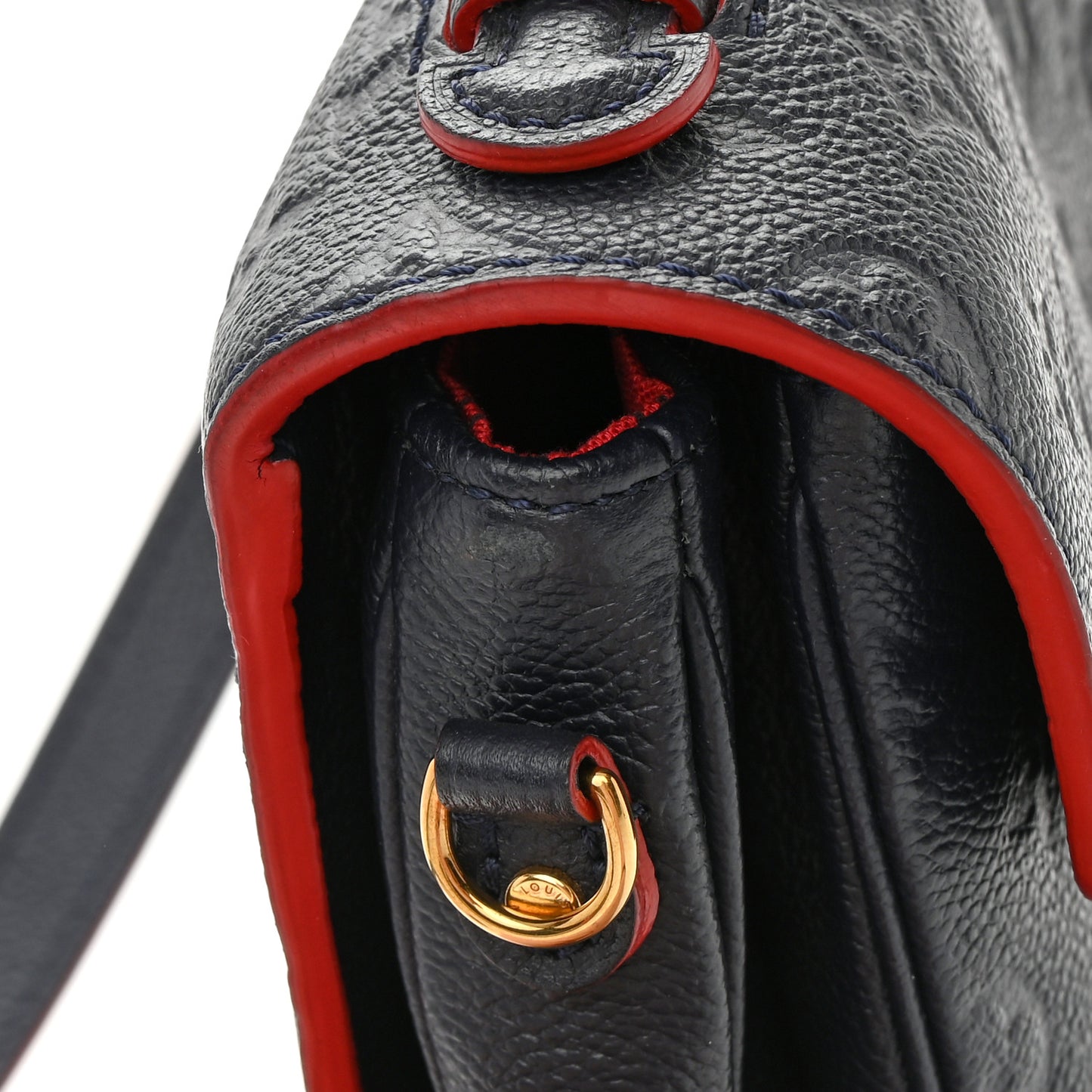 Empreinte Pochette Metis Marine Rouge