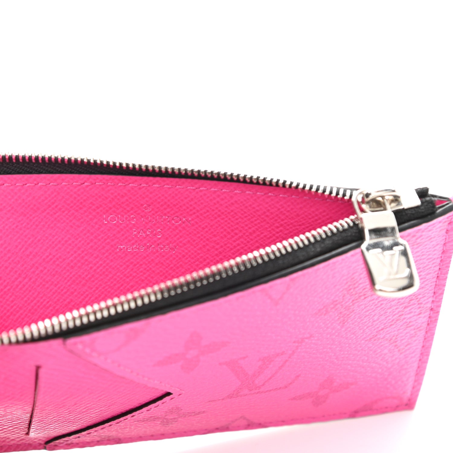 Louis Vuitton Taigarama Coin Card Holder Fuchsia 6 of 6