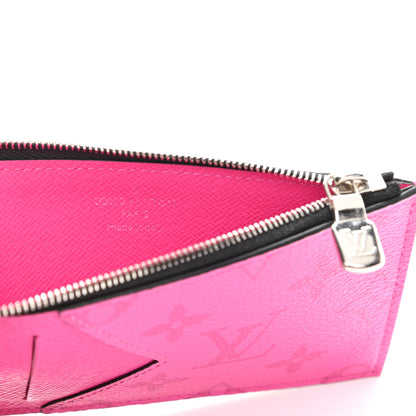 Louis Vuitton Taigarama Coin Card Holder Fuchsia 6 of 6