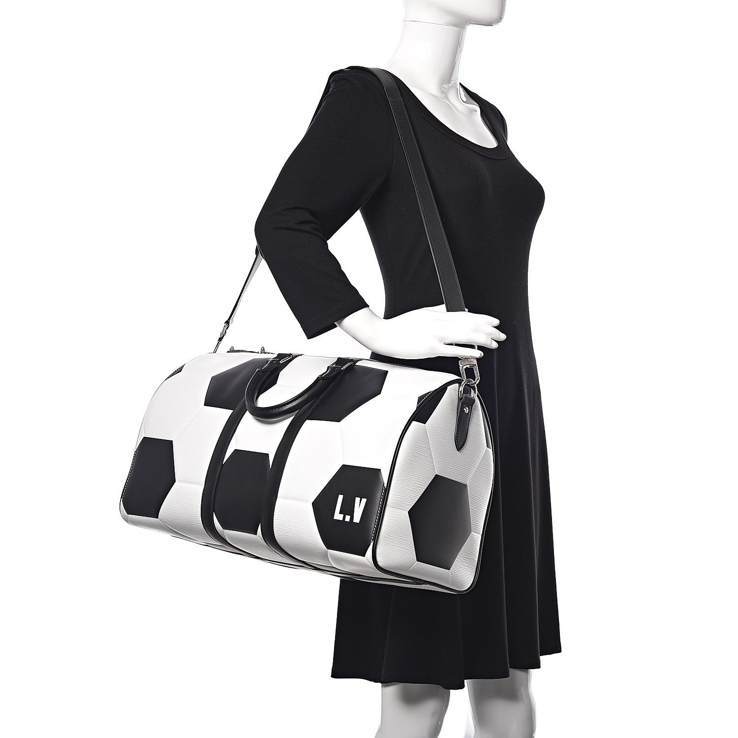 Louis Vuitton Epi World Cup Keepall 50 White 2 of 14