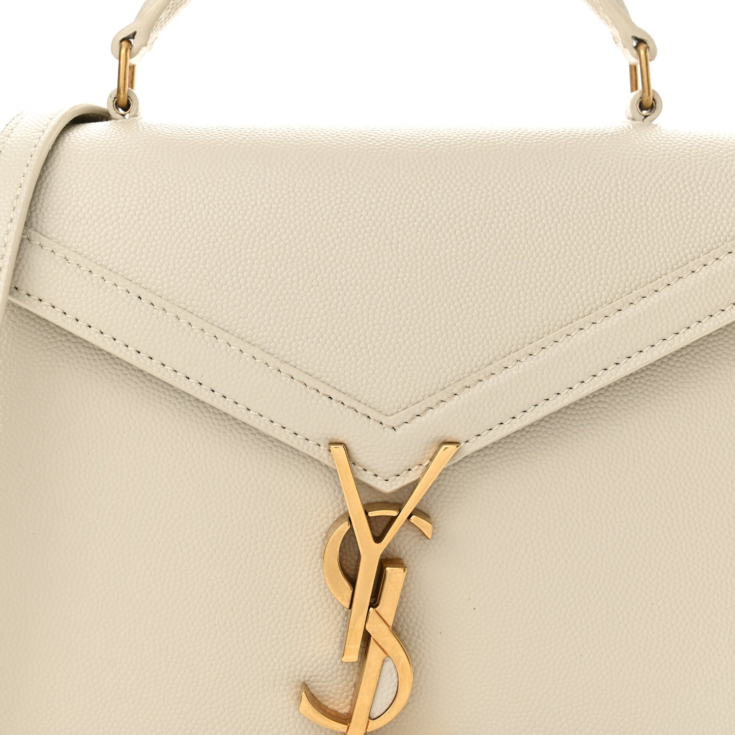 Grain de Poudre Mini Classic Monogram Cassandra Top Handle Vintage White