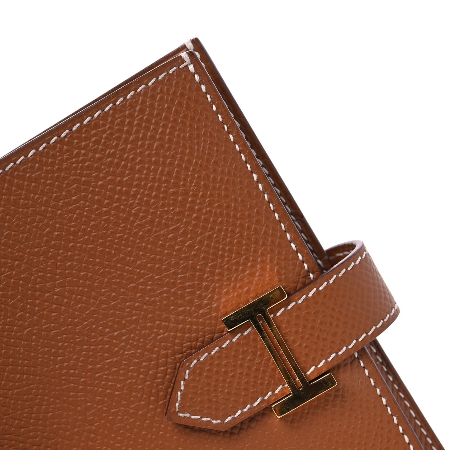 Epsom Bearn Compact Wallet Gold