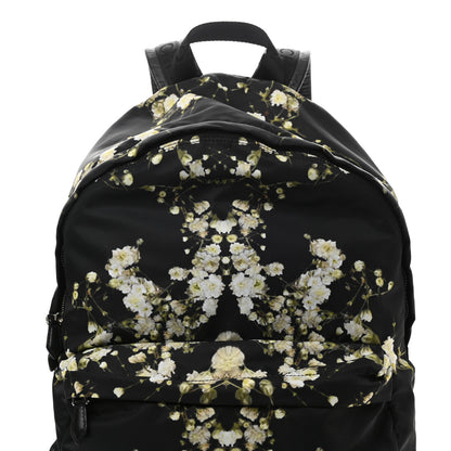 Givenchy Nylon Calfskin Baby's Breath Print Backpack Black 12 of 14