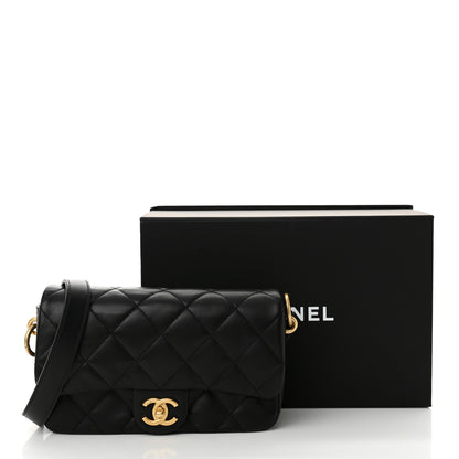 Chanel Lambskin Quilted Flap Black 12 of 12