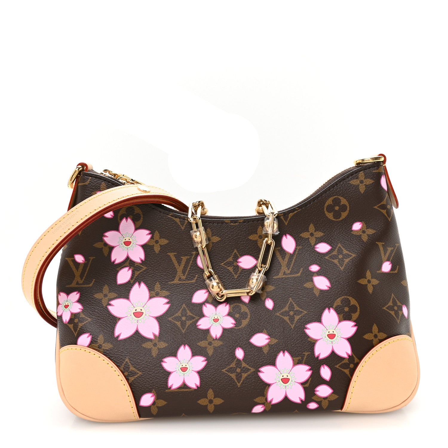 Louis Vuitton LV x TM Monogram Chery Blossom Boulogne Sakura Brown 1 of 10