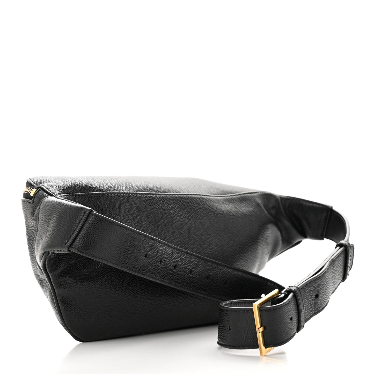 Grain De Poudre Monogram Belt Bag Black