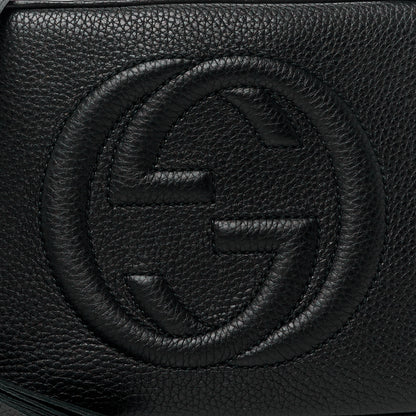 Gucci Pebbled Calfskin Small Soho Disco Bag Black 9 of 11