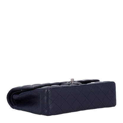 Chanel Lambskin Quilted Medium Double Flap Navy 4 of 10