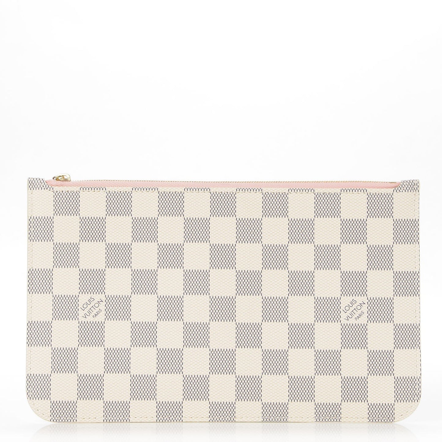 Damier Azur Neverfull MM GM Pochette Rose Ballerine