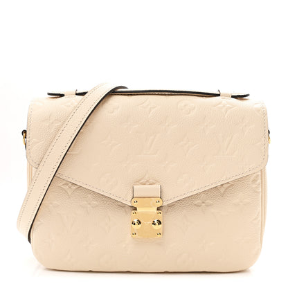 Louis Vuitton Empreinte Pochette Metis Creme 1 of 8