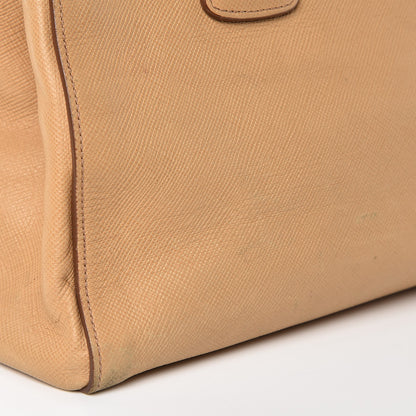 Prada Saffiano Shoulder Bag Noisette 18 of 19