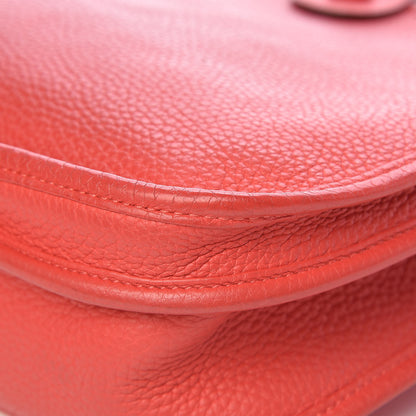 Hermes Taurillon Clemence Evelyne III PM Rouge Pivoine 11 of 25
