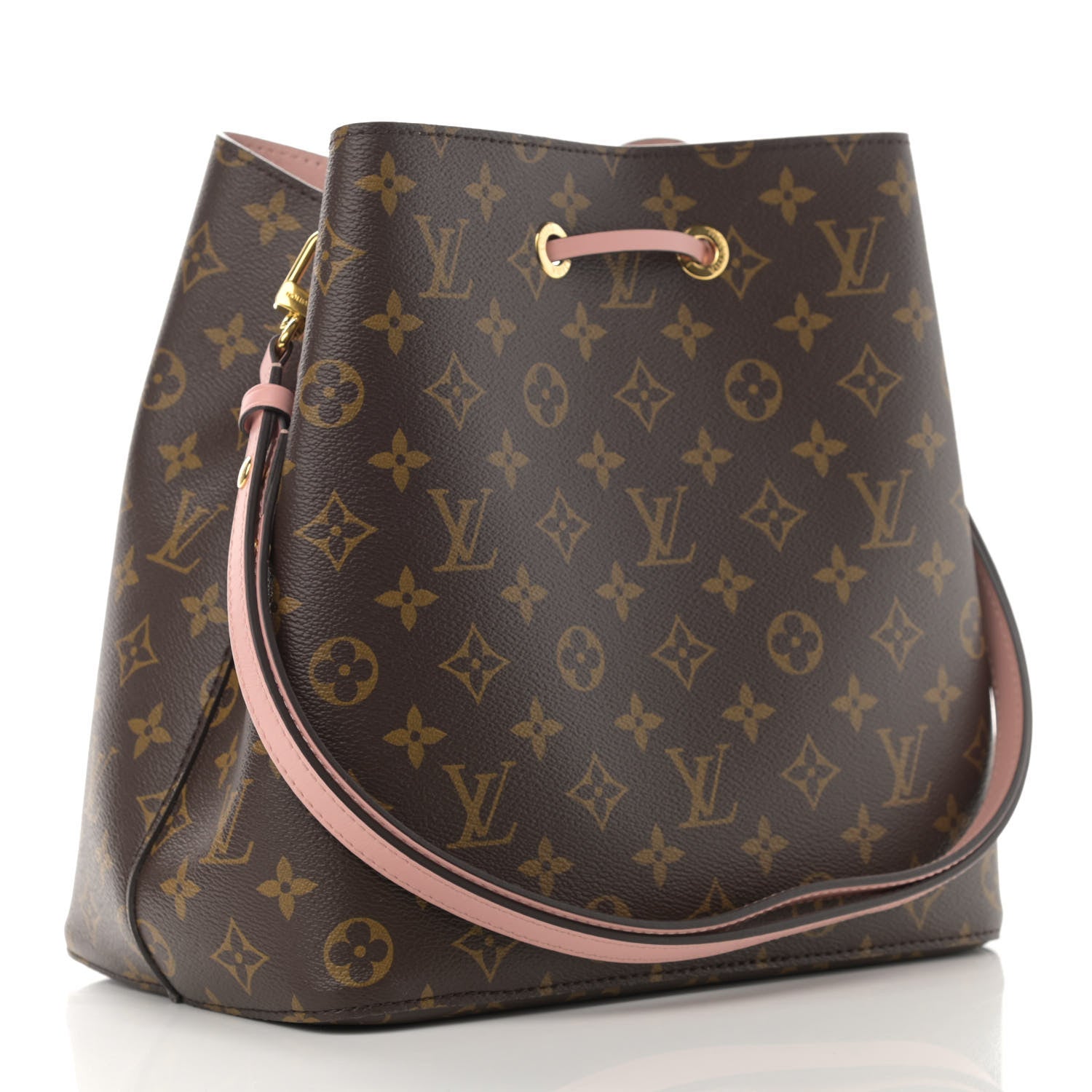 Louis Vuitton Monogram Neonoe MM Rose Poudre 3 of 11
