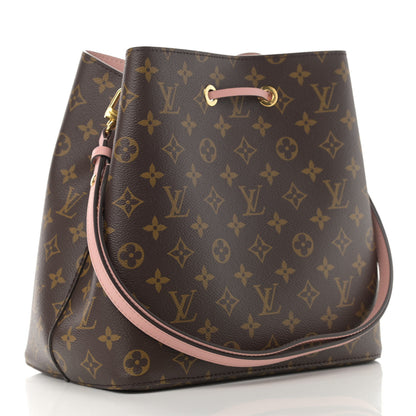 Louis Vuitton Monogram Neonoe MM Rose Poudre 3 of 11