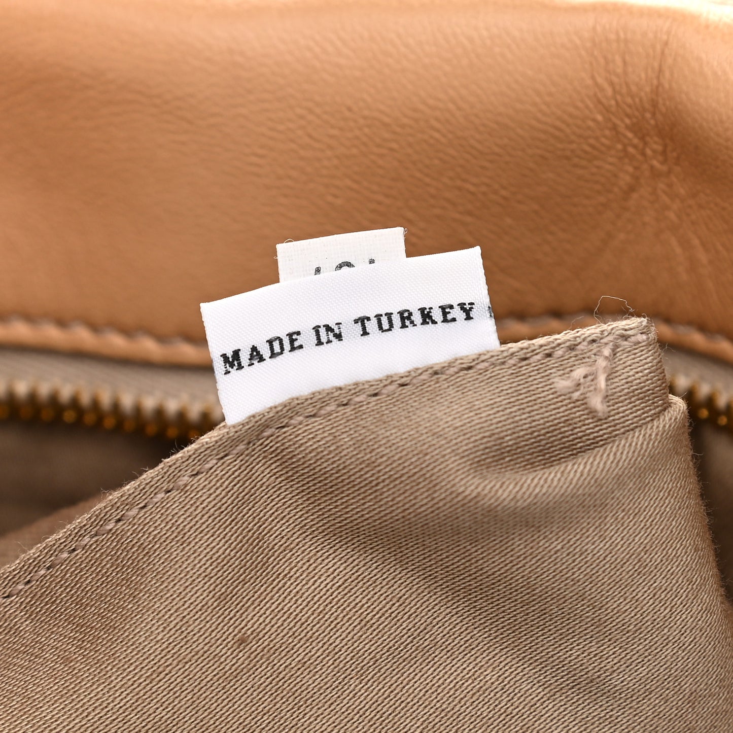 Nappa Matelasse Tote Cammeo