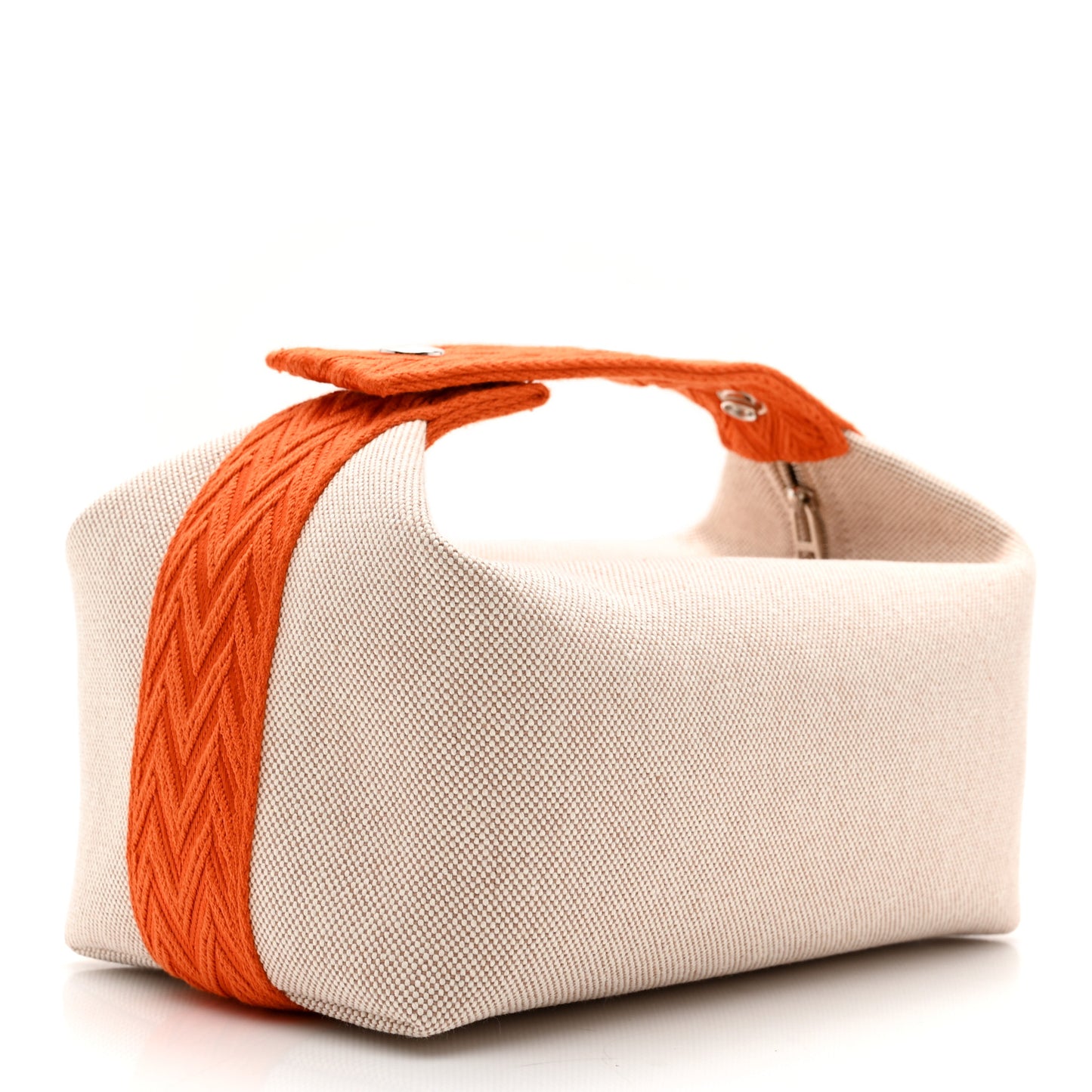 Canvas Small Bride-A-Brac Pouch Natural Orange