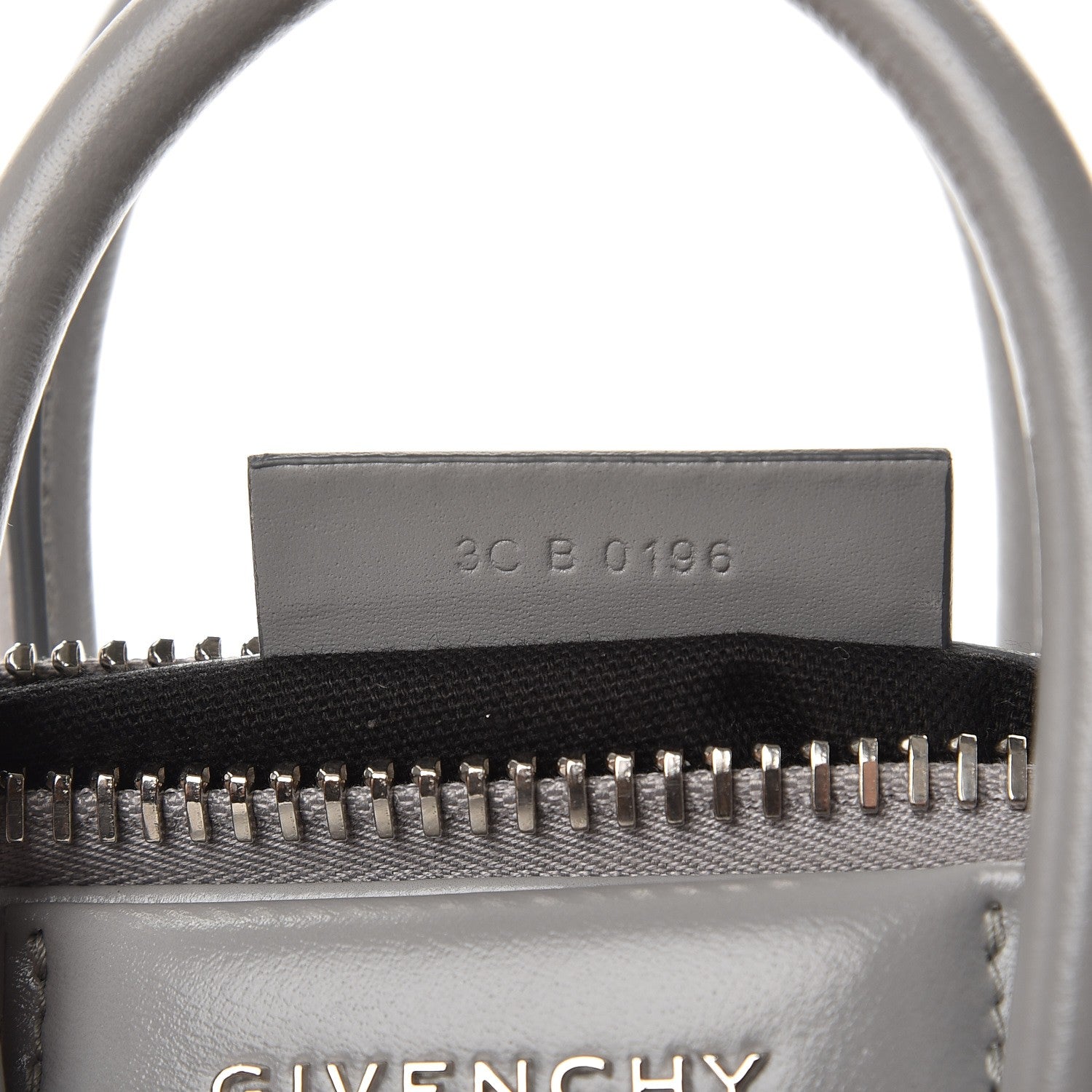 Givenchy Shiny Lord Calfskin Mini Antigona Medium Grey 8 of 8