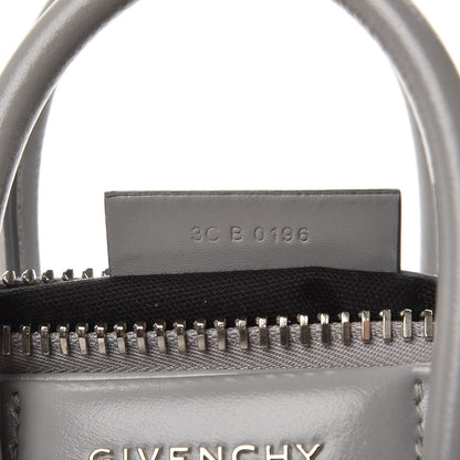 Givenchy Shiny Lord Calfskin Mini Antigona Medium Grey 8 of 8