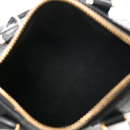 Louis Vuitton Empreinte Monogram Nano Speedy Black 5 of 9