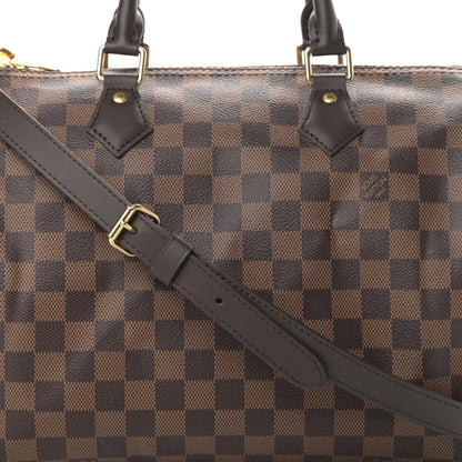 Louis Vuitton Damier Ebene Speedy Bandouliere 30 9 of 12
