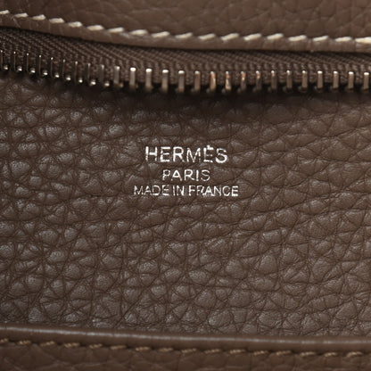 Hermes Taurillon Clemence Sac Good News PM Etoupe 6 of 8