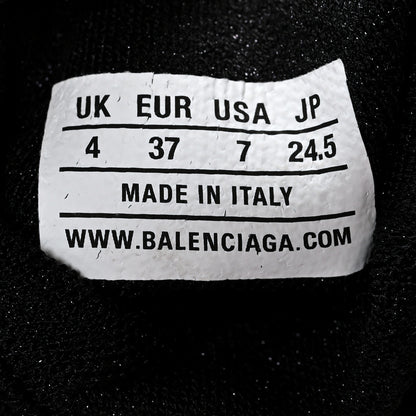 Balenciaga Technical 3D Recycled Knit Womens Speed 2.0 Sneakers 37 Monocolor Black 6 of 7
