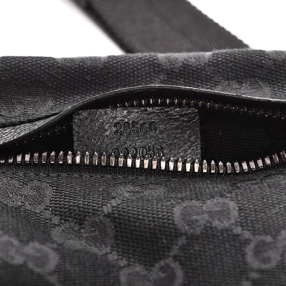 Gucci Monogram Belt Bag Black 7 of 8