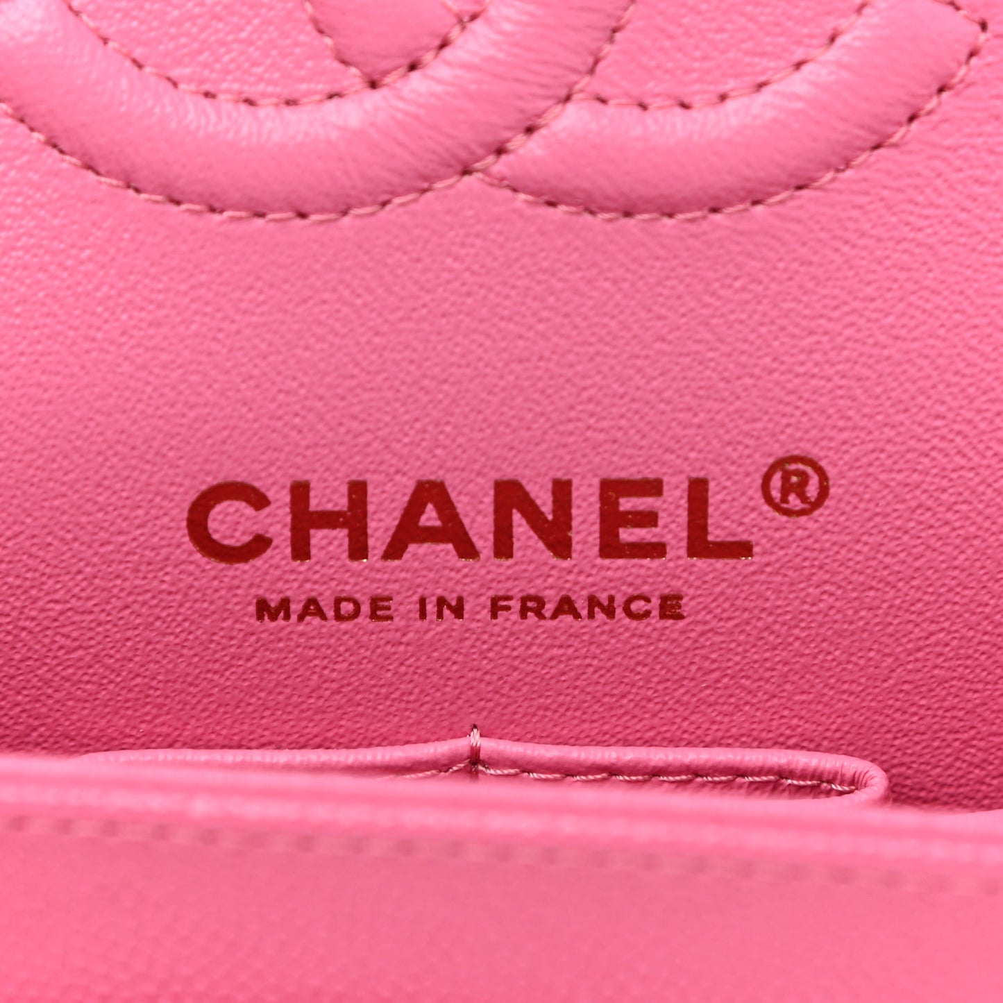 Caviar Quilted Small Double Flap Pink