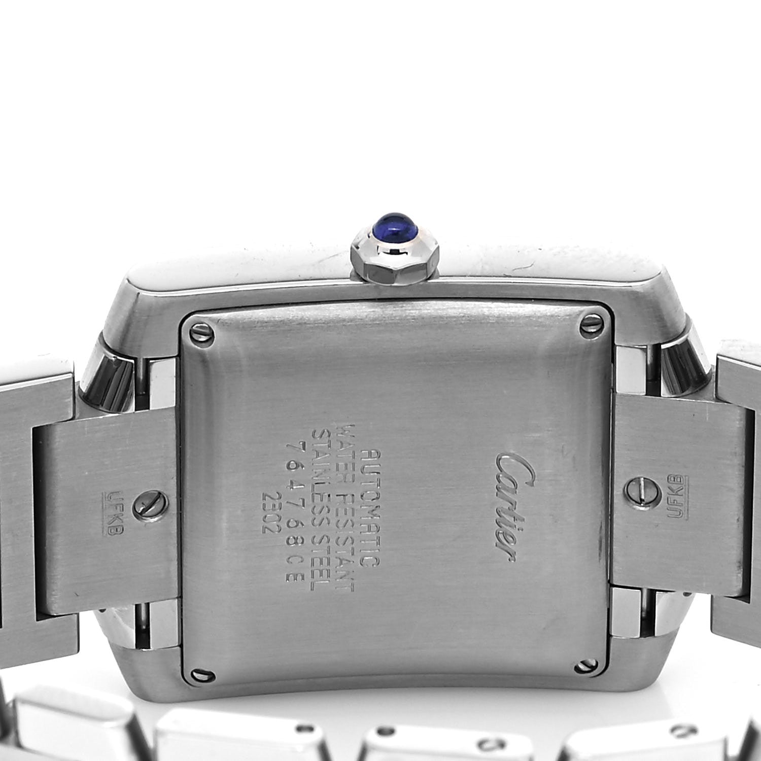 Cartier Stainless Steel 28mm Tank Francaise Automatic Watch 4 of 5