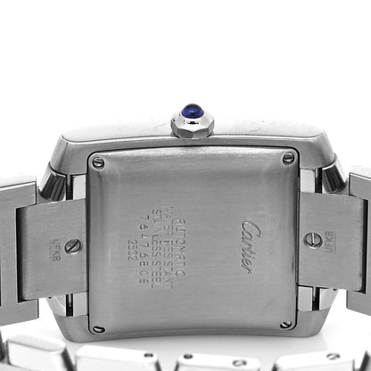 Cartier Stainless Steel 28mm Tank Francaise Automatic Watch 4 of 5
