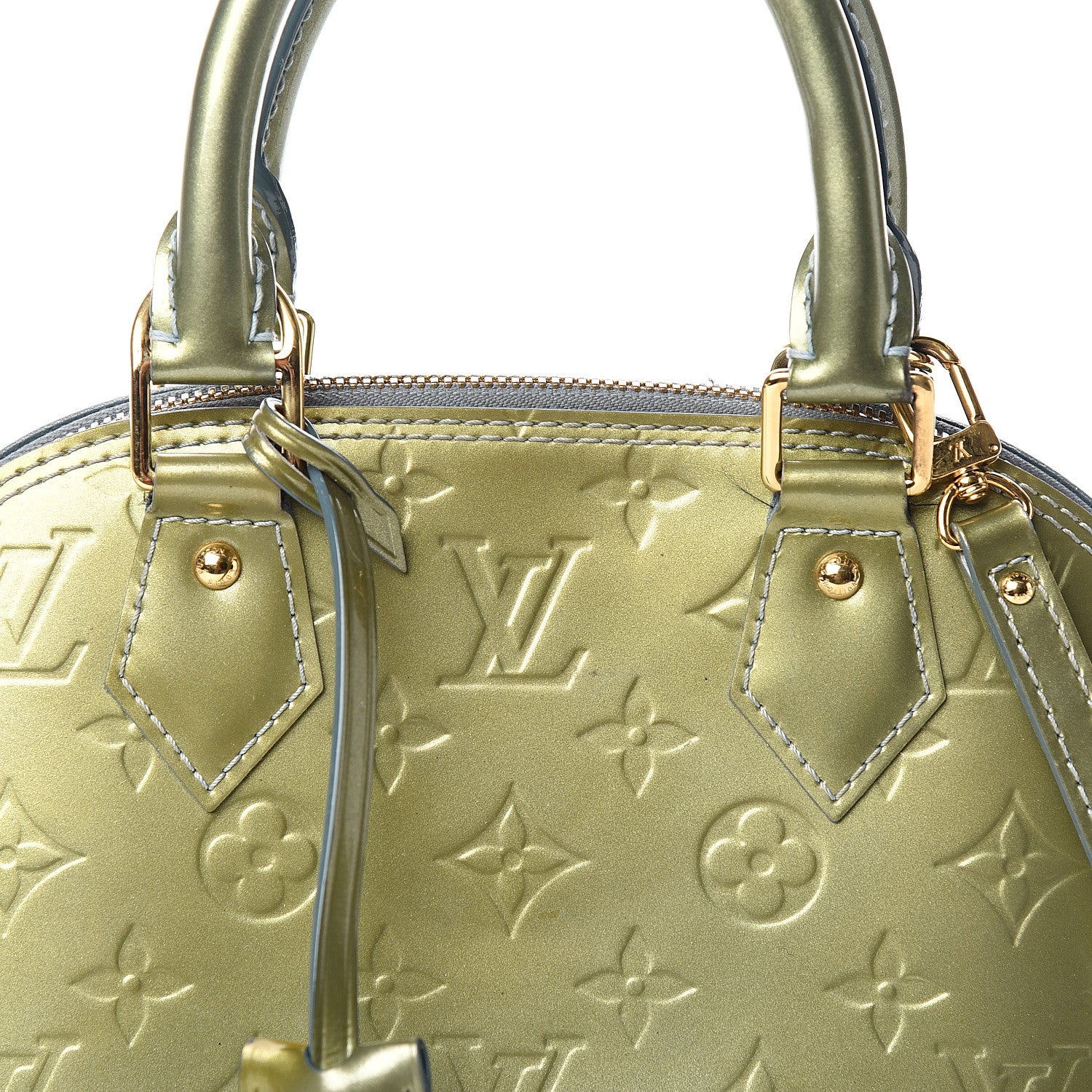 Louis Vuitton Vernis Alma BB Givre 10 of 10