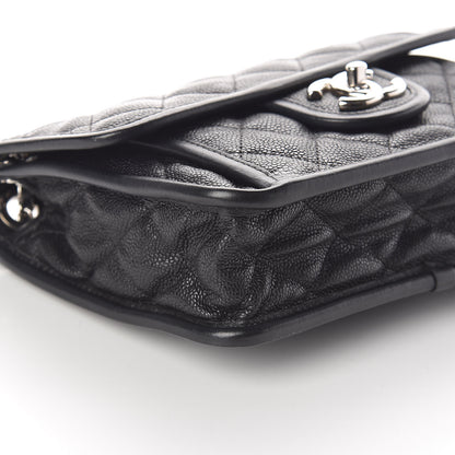 Chanel Caviar Quilted Mini French Riviera Flap Black 8 of 9