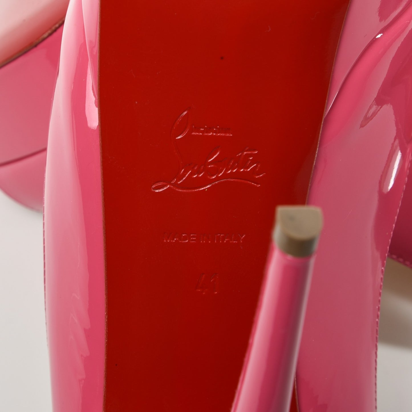Patent Lady Peep Sling 150 Pumps 41 Darling