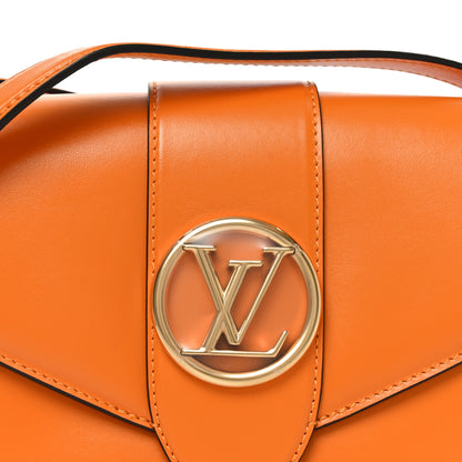 Louis Vuitton Smooth Calfskin LV Pont 9 Summer Gold 7 of 9