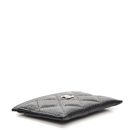 Chanel Caviar Quilted Card Holder Black 4 of 8