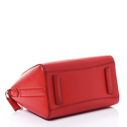 Givenchy Sugar Goatskin Mini Antigona Medium Red 3 of 4