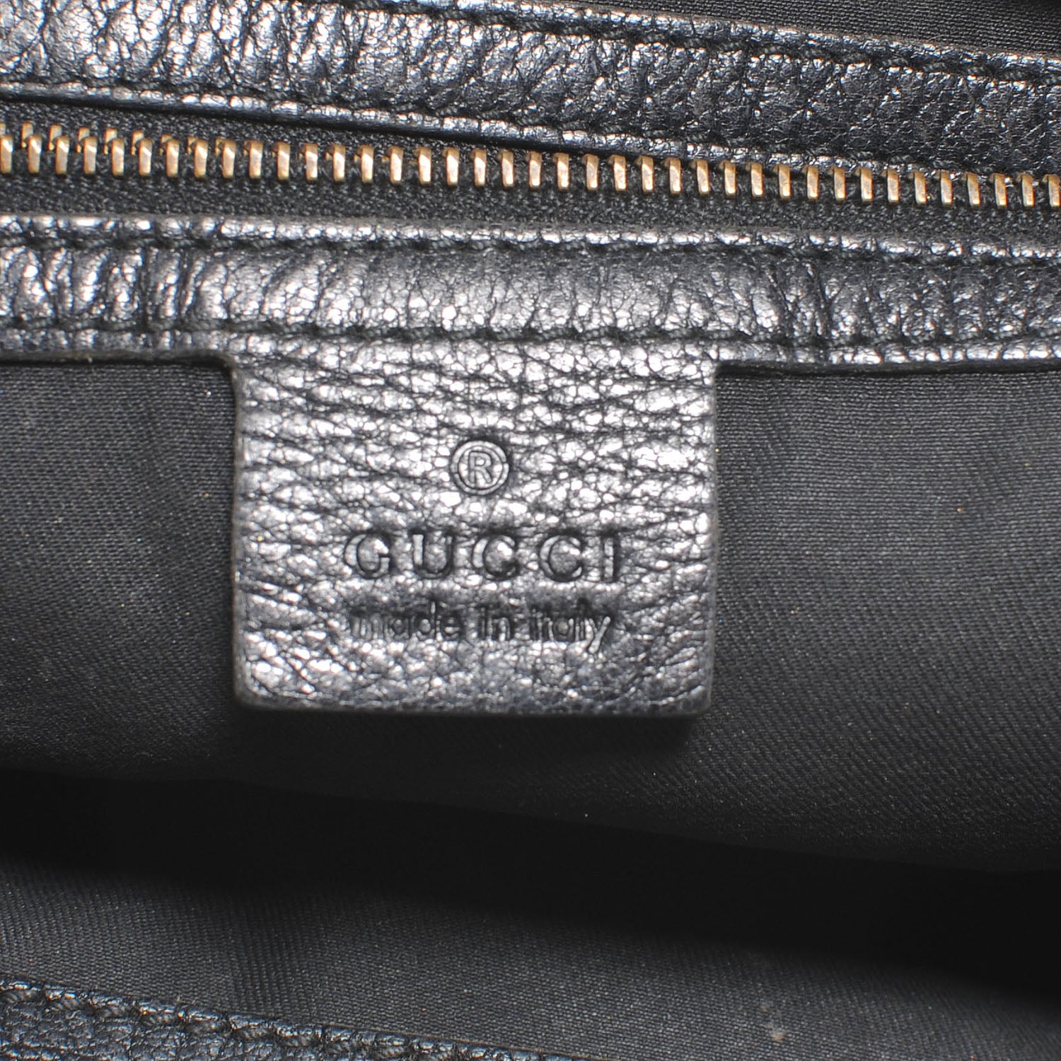 Gucci Leather Small Blondie Hobo Bag Black 7 of 8