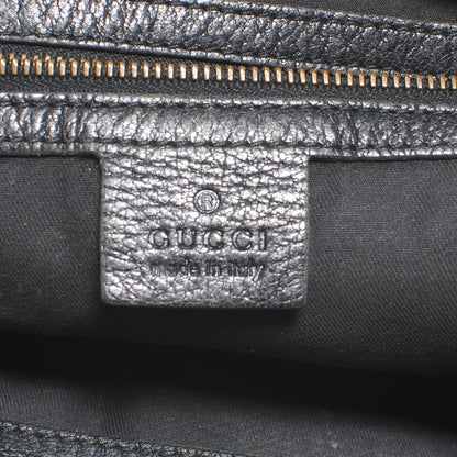 Gucci Leather Small Blondie Hobo Bag Black 7 of 8