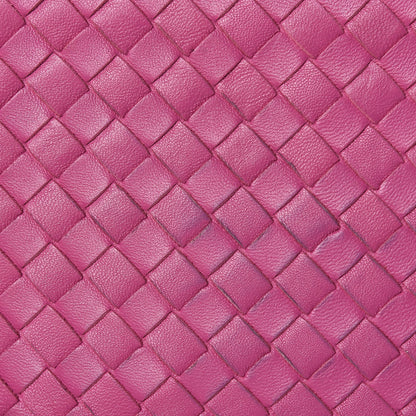 Bottega Veneta Nappa Intrecciato Pillow Crossbody Messenger Peony 13 of 15