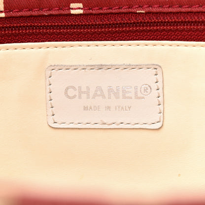 Chanel Canvas 31 Rue Cambon Beach Tote Red 7 of 14