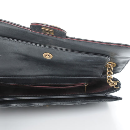 Chanel Calfskin Quilted Large Perfect Edge Flap Black 5 of 7