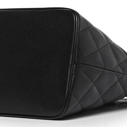 Chanel Caviar Quilted Medallion Tote Black 9 of 9