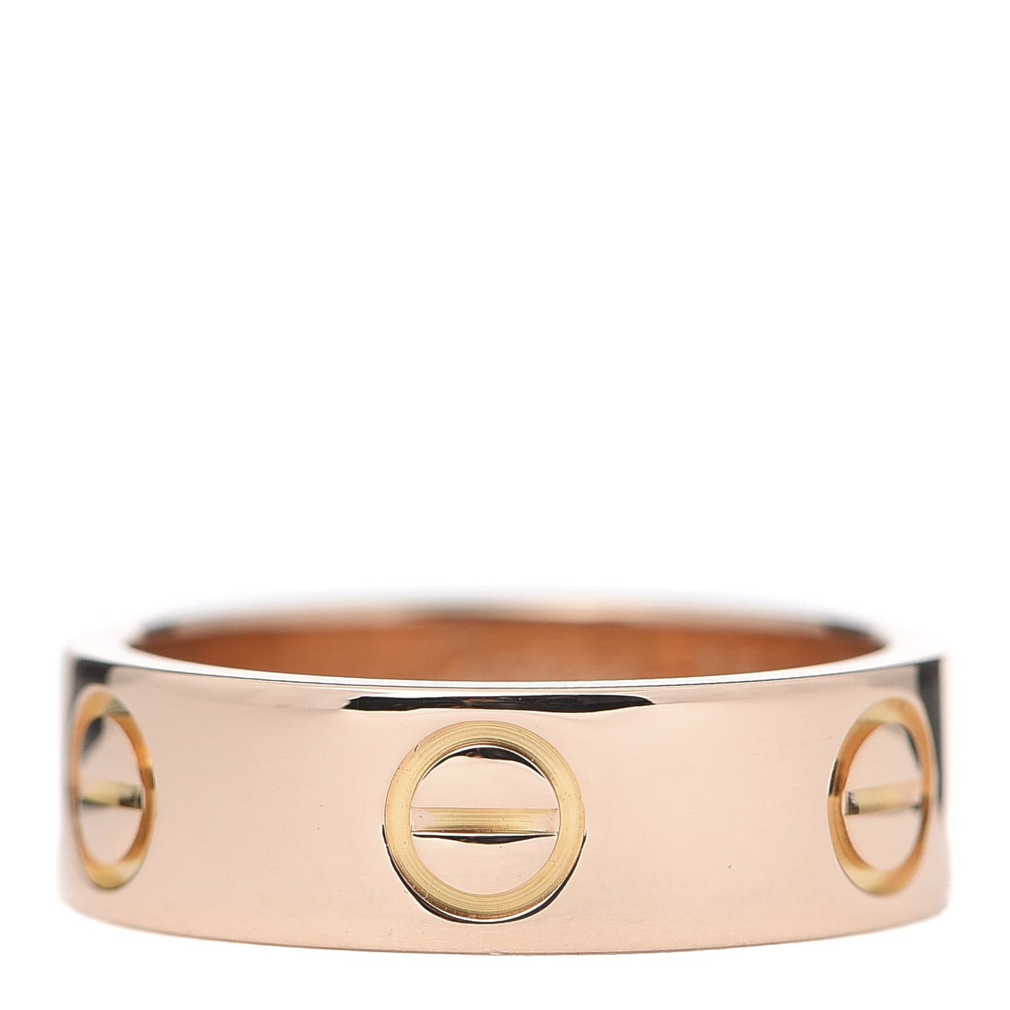 18K Pink Gold 5.5mm LOVE Ring 48 4.5