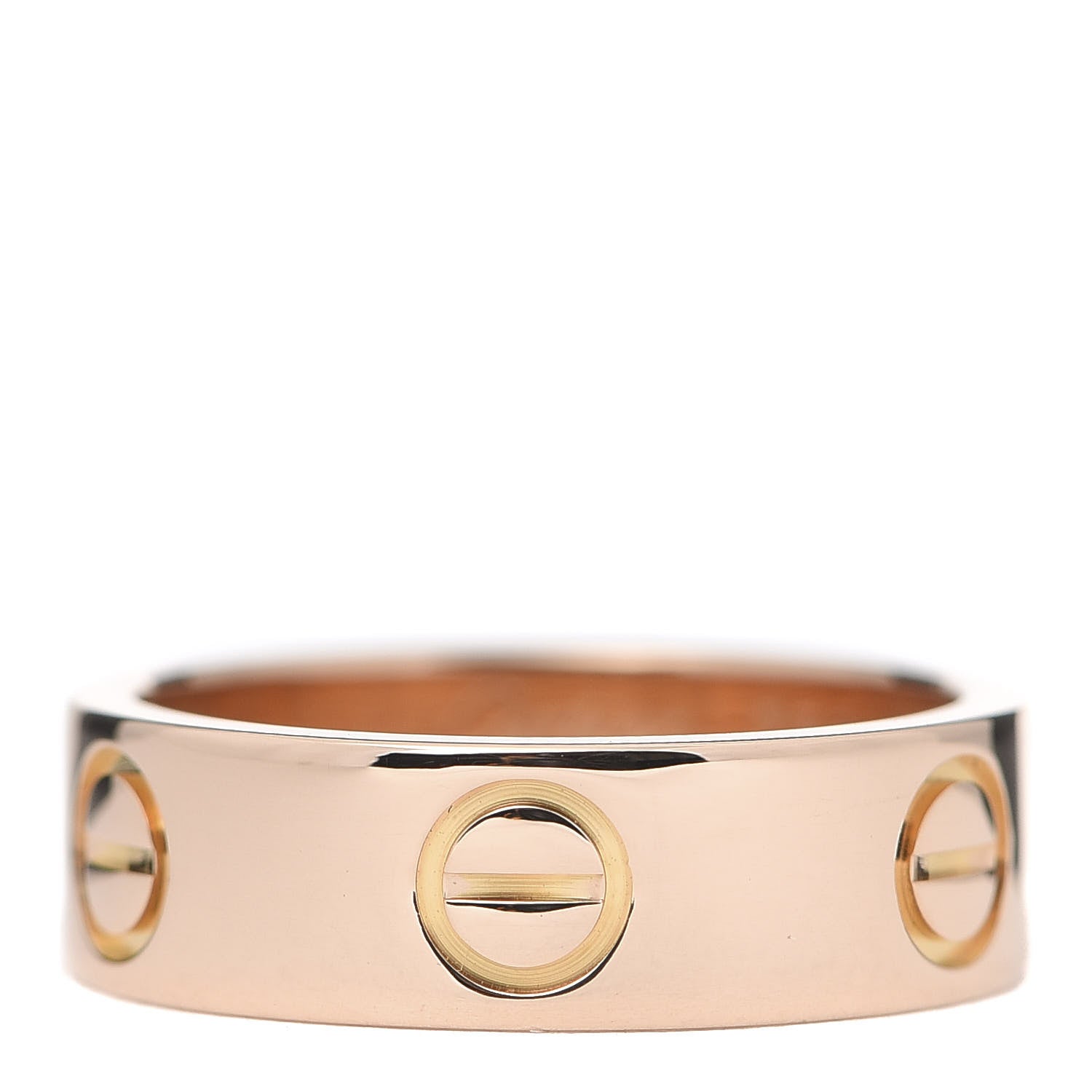 Cartier 18K Pink Gold 5.5mm LOVE Ring 48 4.5 3 of 4