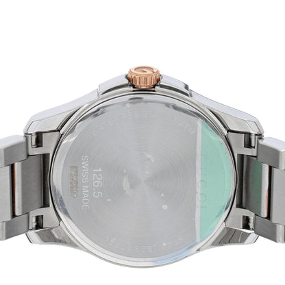 Gucci Stainless Steel 27mm G-Timeless Two Tone Quartz Watch Black 4 of 5