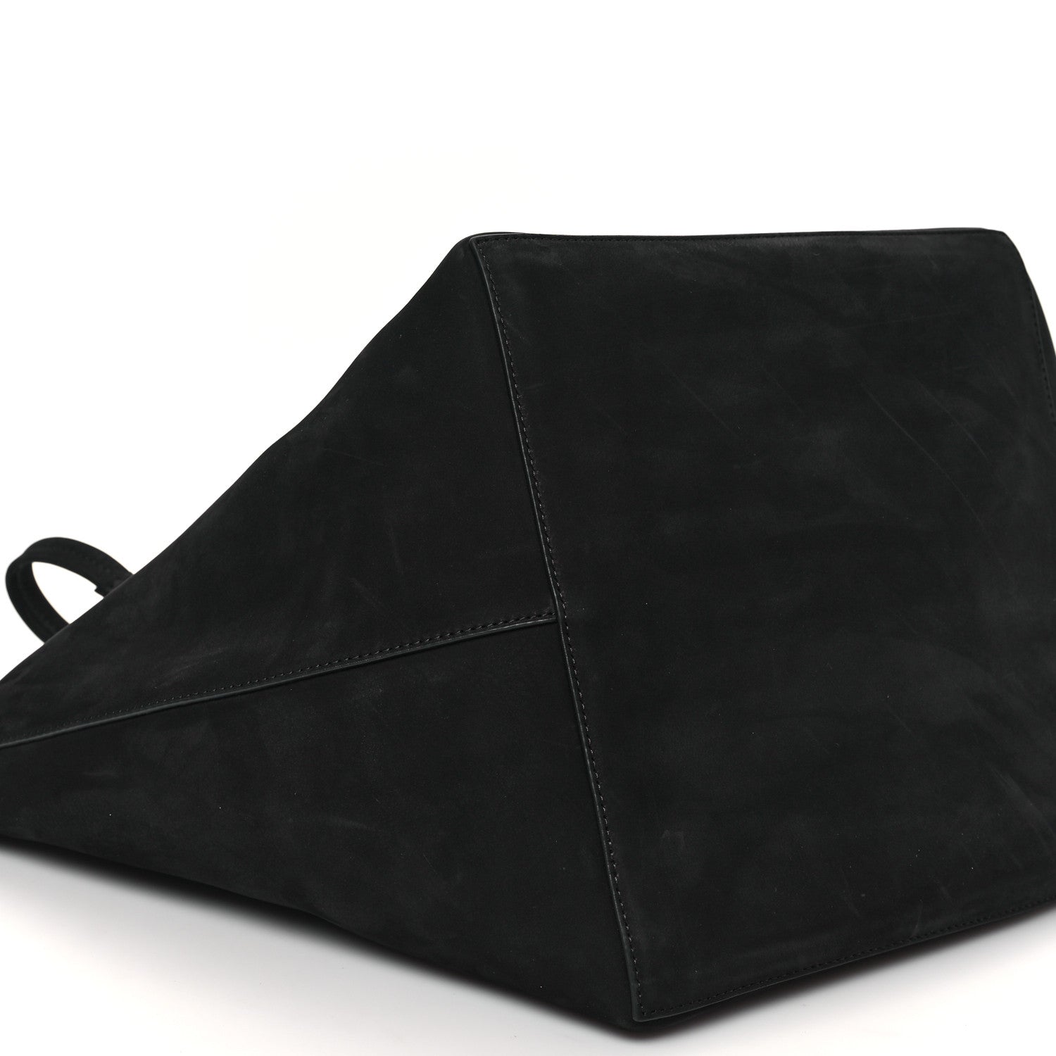 The Row Suede Park Tote Three Black 9 of 10